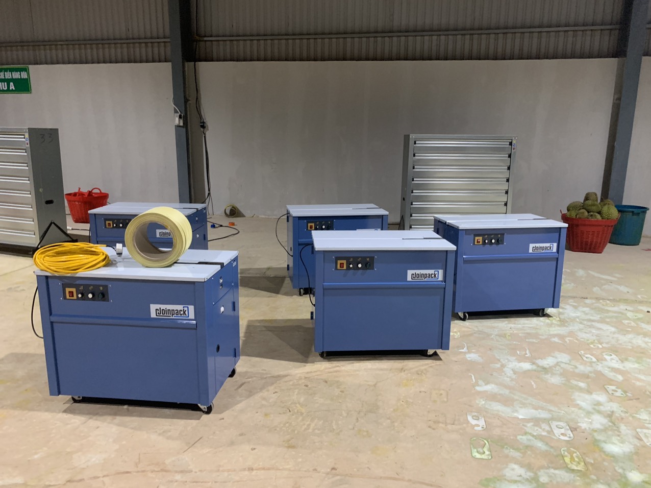 máy đóng dây đai nhựa
