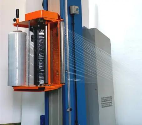 máy quấn màng co pallet