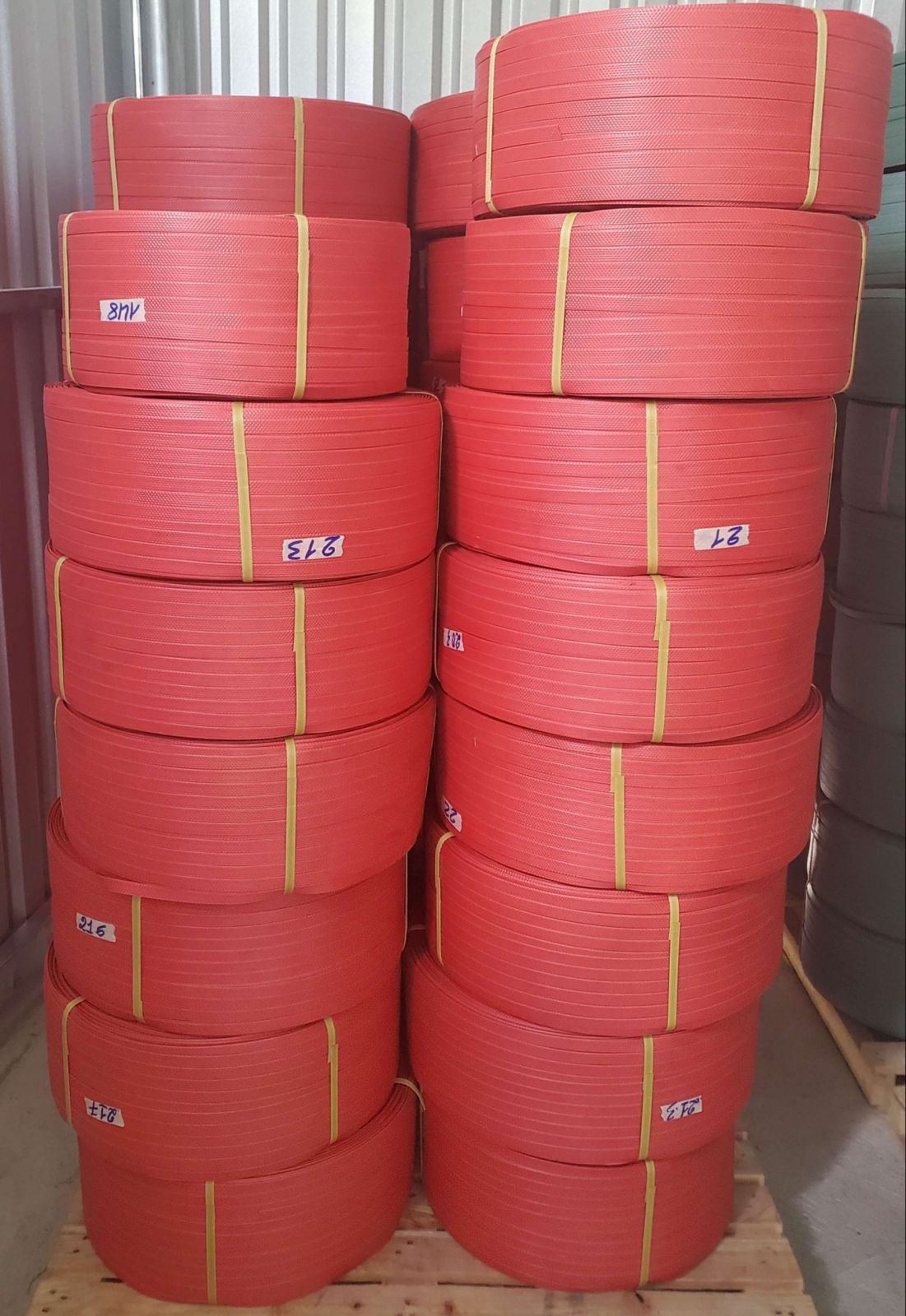 Dây đai nhựa PP màu đỏ