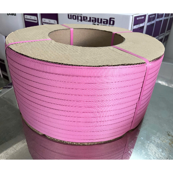 Dây đai nhựa PP màu hồng