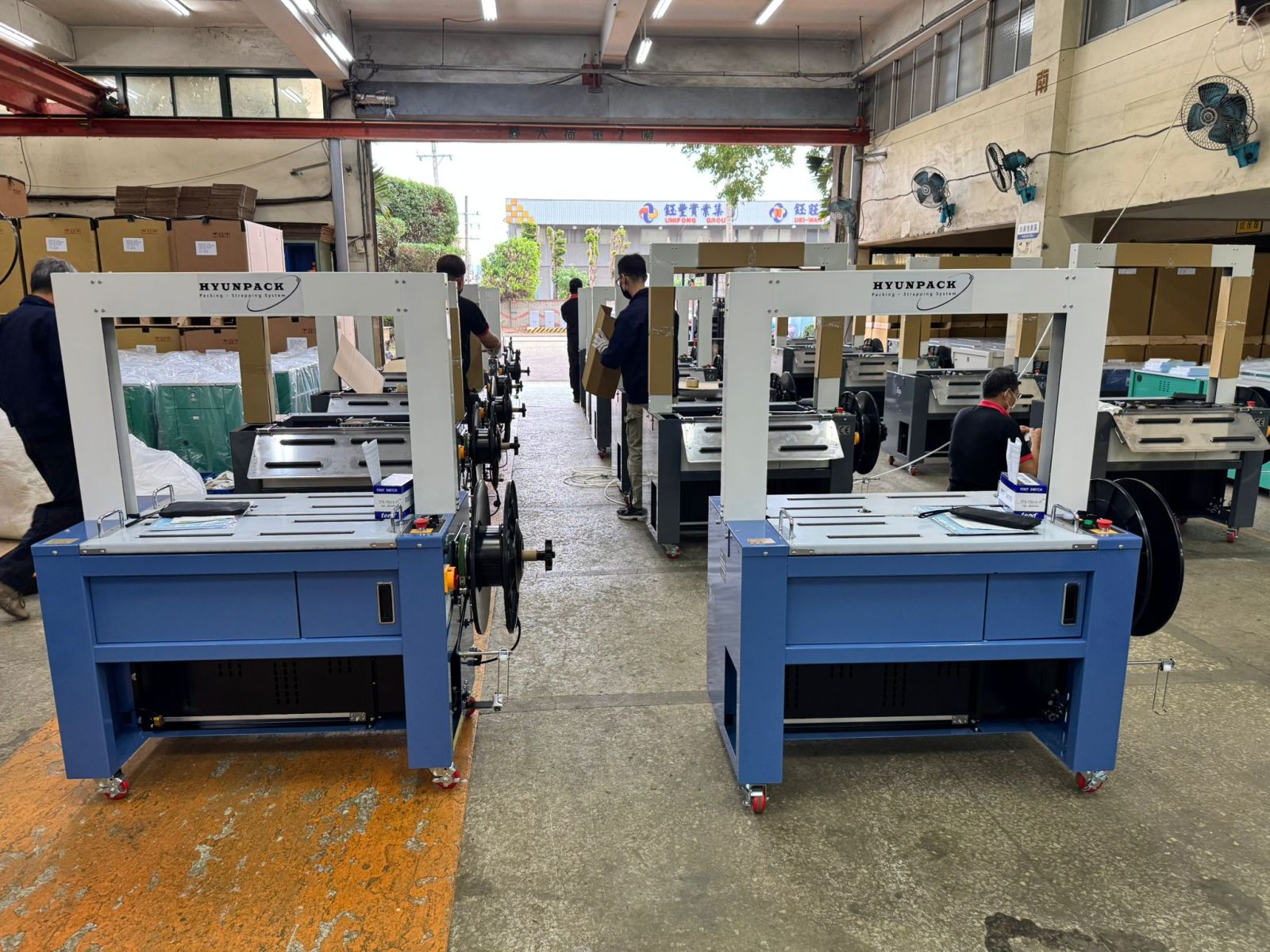 Máy đóng đai Hà Nội thương hiệu HYUNPACK phân phối chính hãng