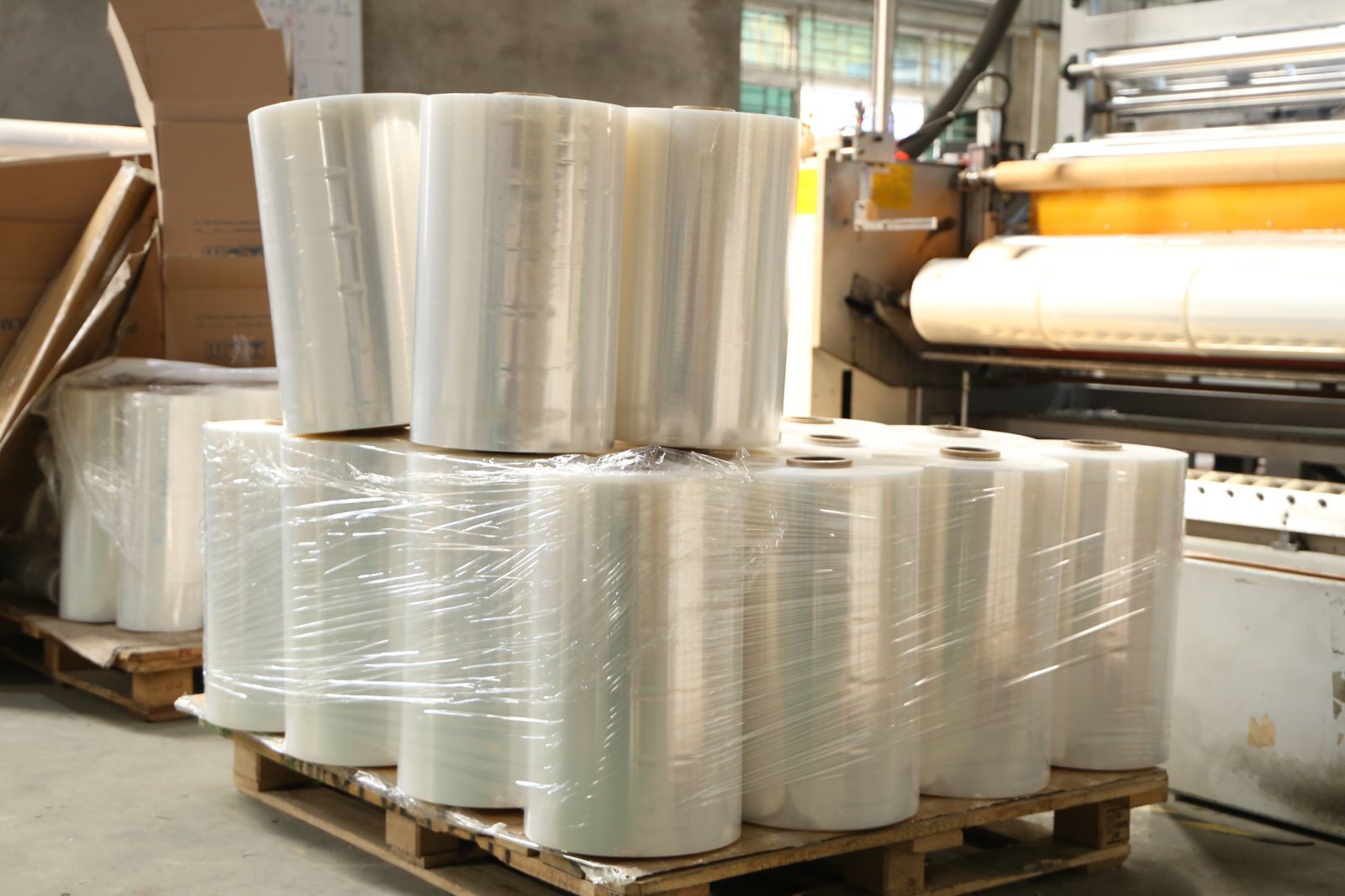 Sản xuất màng PE