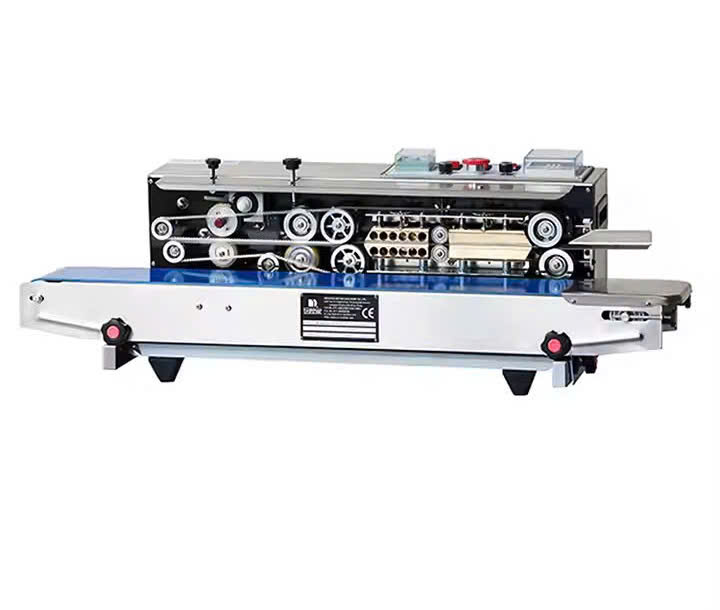 Máy ép miệng túi liên tục