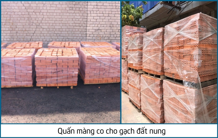 Màng co pallet gạch