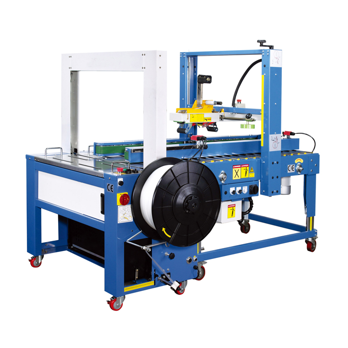 Máy dán thùng kết hợp đóng đai JP-501E + A93N